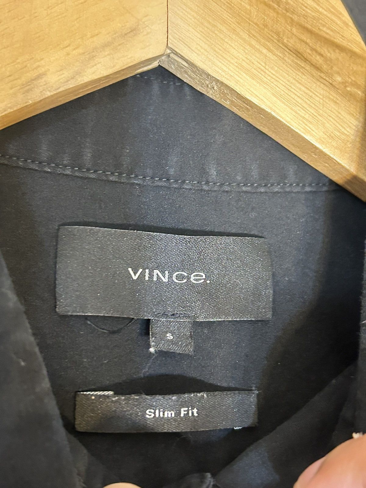 Vince Vince Slim Fit Button Up Shirt Size US S / EU 44-46 / 1 - 4 Thumbnail