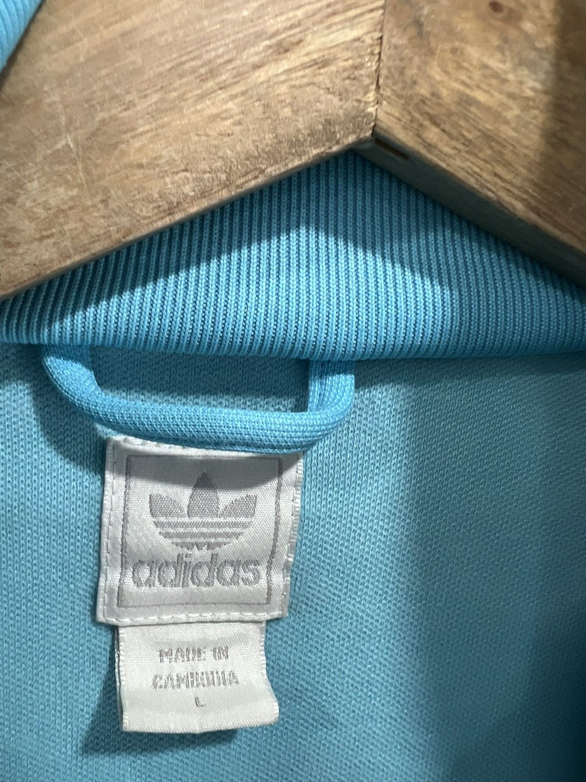 Adidas Vintage Adidas Y2K Track top sweater zip up Size US L / EU 52-54 / 3 - 4 Thumbnail