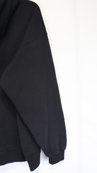Balenciaga o1rshd1 Hulk Medium Molleton Hoodie in Black Size US XS / EU 42 / 0 - 15 Thumbnail
