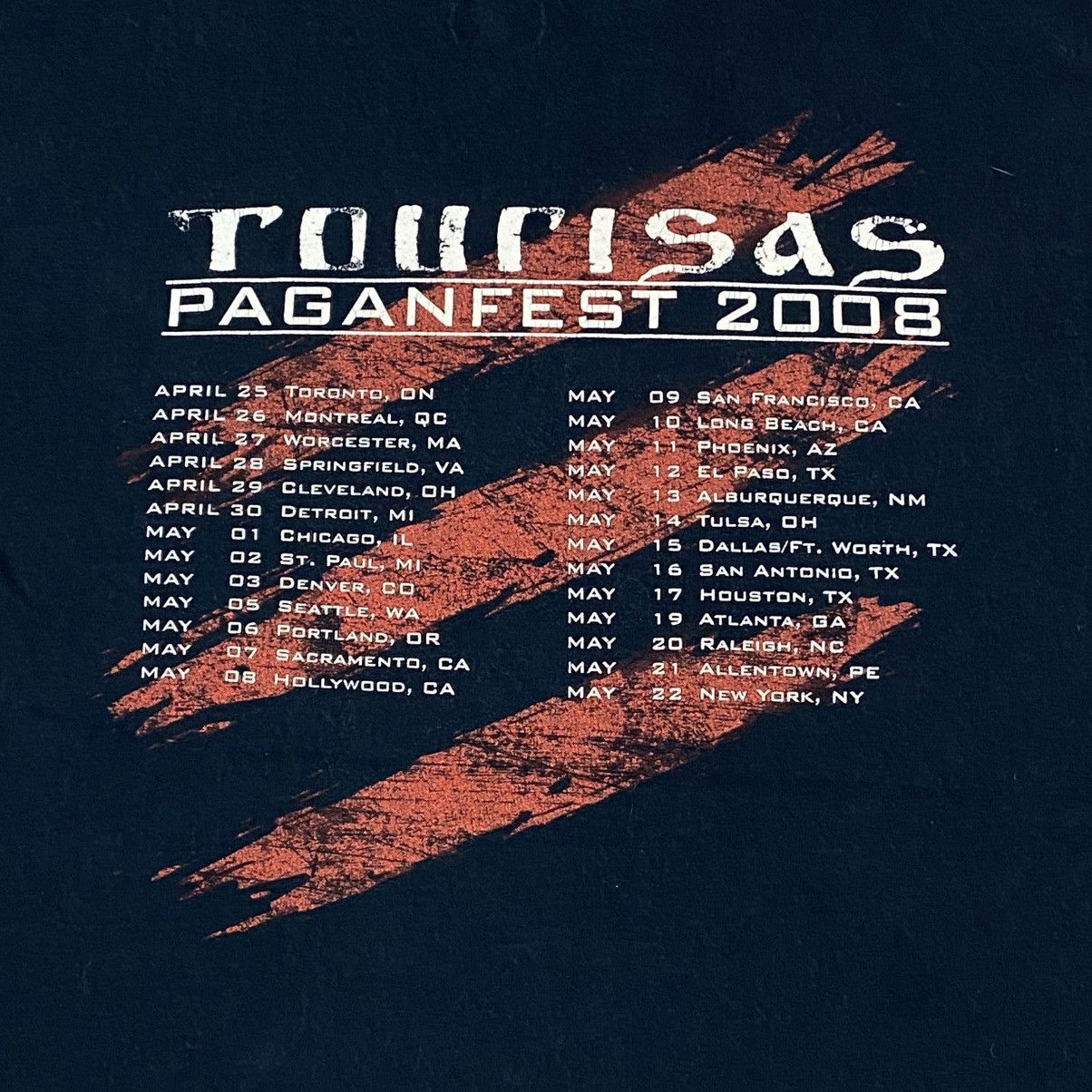 Band Tees Vintage Y2K Metal band turisas paganfest Size US S / EU 44-46 / 1 - 6 Thumbnail