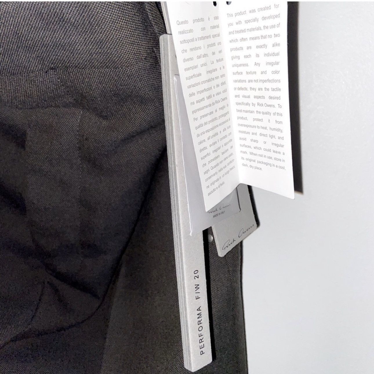 Rick Owens Rick Owens Performa F/W 20 Trousers Bronze 48​​​​​ Size US 32 / EU 48 - 6 Thumbnail