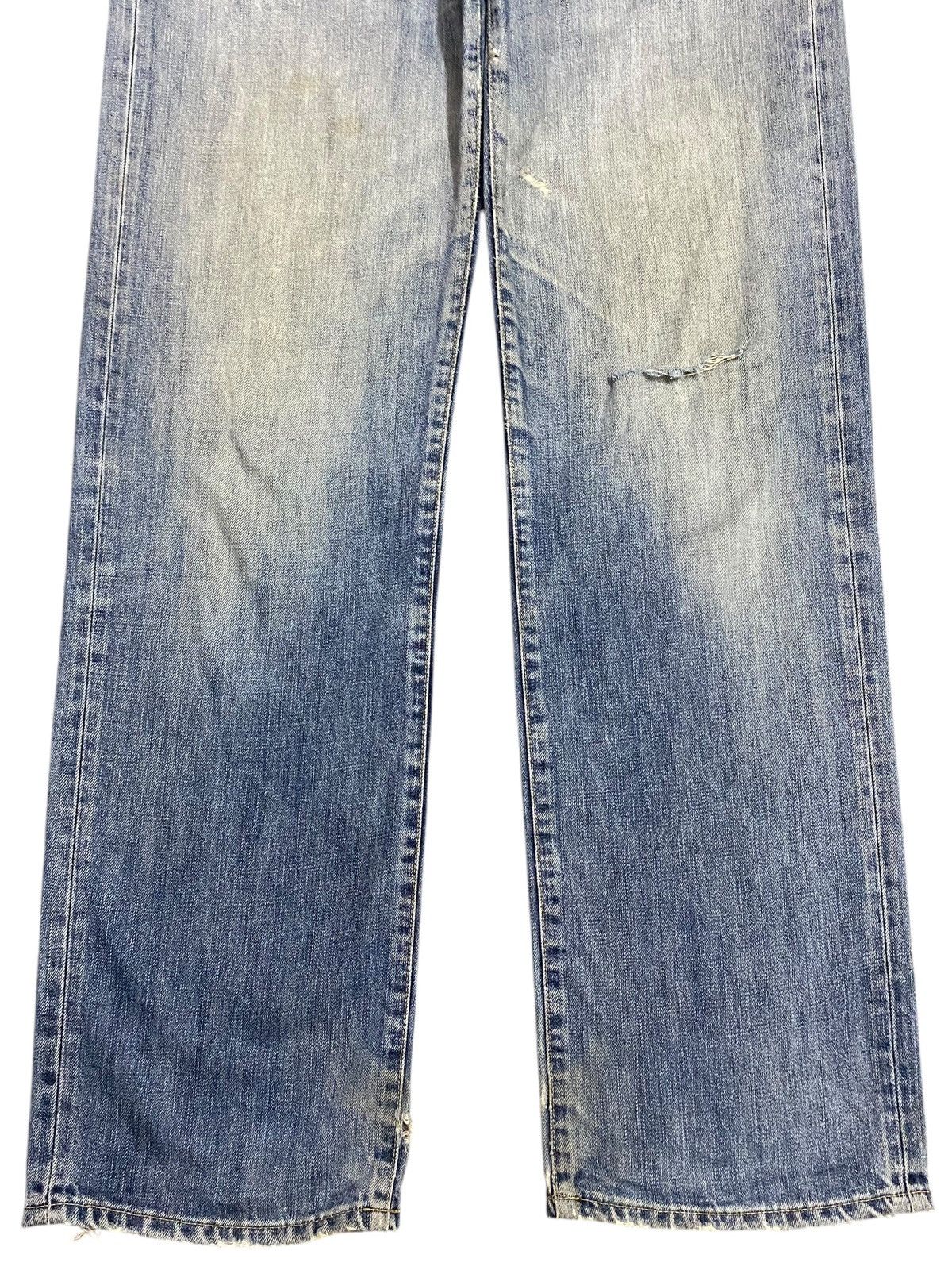Japanese Brand Vtg Japanese Brand Uniqlo Faded Wash Distressed Loose Jeans Size US 36 / EU 52 - 5 Thumbnail