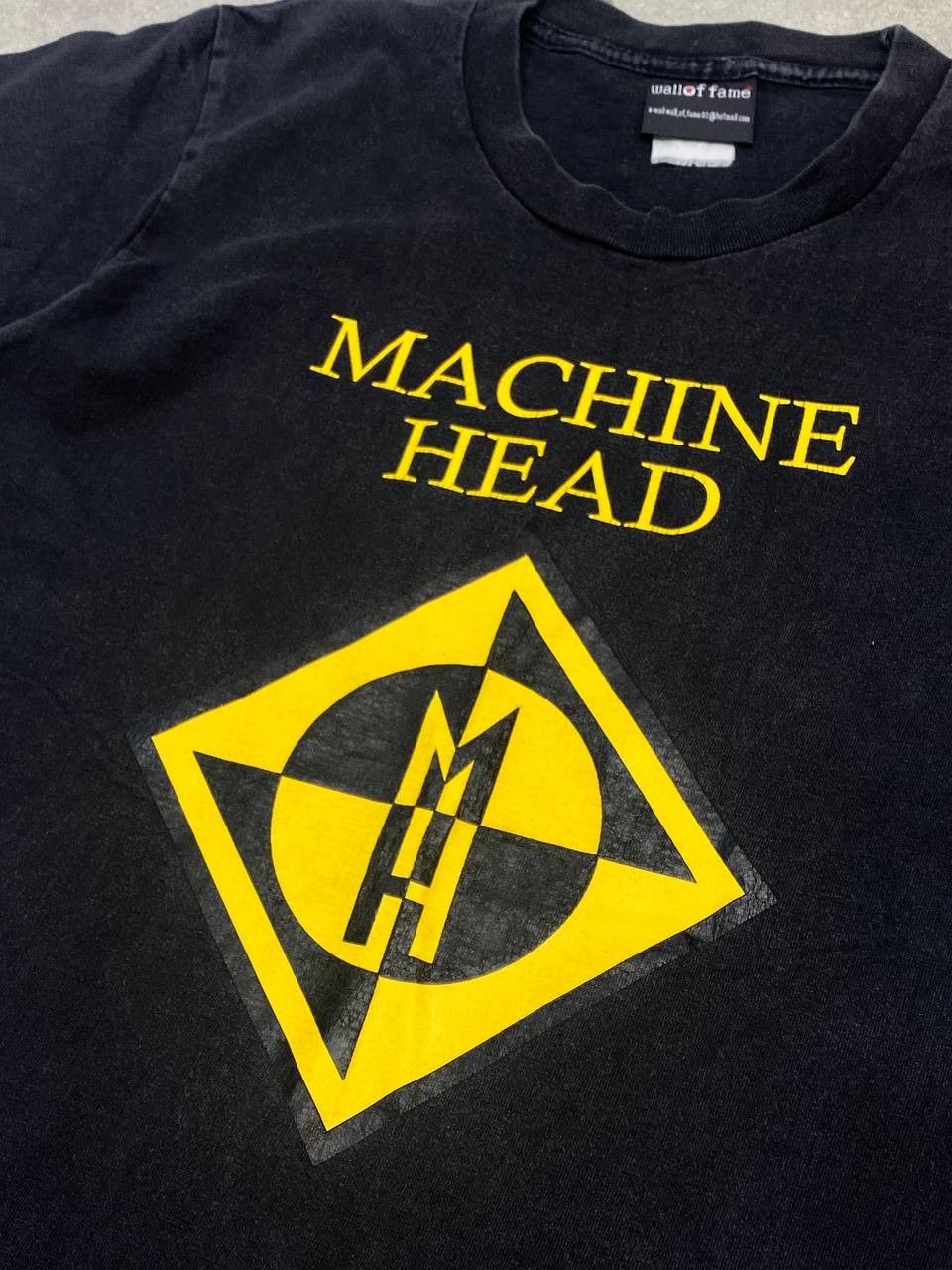 Band Tees Vintage Machine Head Single Stitch 90s Wall of Fame T-Shirt Size US XS / EU 42 / 0 - 7 Thumbnail