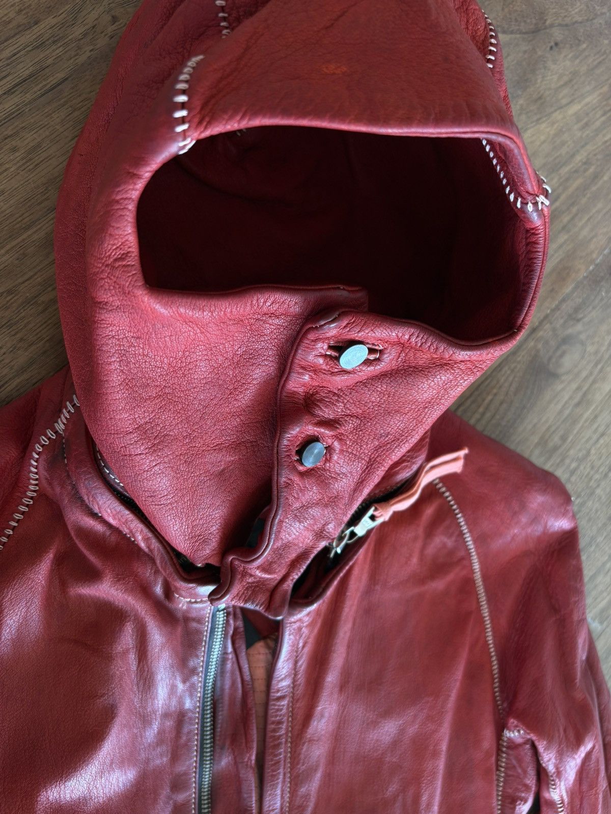 Boris Bidjan Saberi GRAIL J2 F281 Red w/ Hood Size US S / EU 44-46 / 1 - 10 Thumbnail