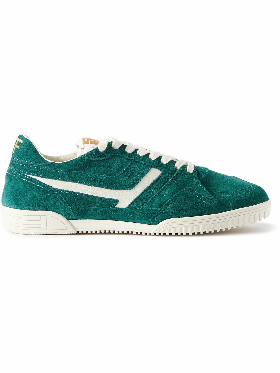 Tom Ford o1y0425 Low-Top Sneakers in Emerald Green/White Size US 7 / EU 40 - 1 Thumbnail