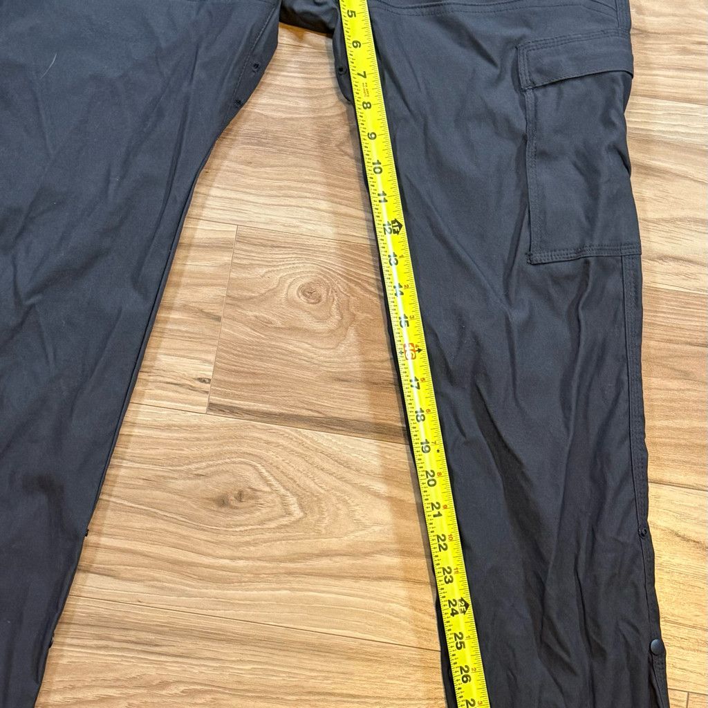 Other prAna Men’s Slim Fit Hiking Pants 34x30 Gray Size US 34 / EU 50 - 6 Thumbnail
