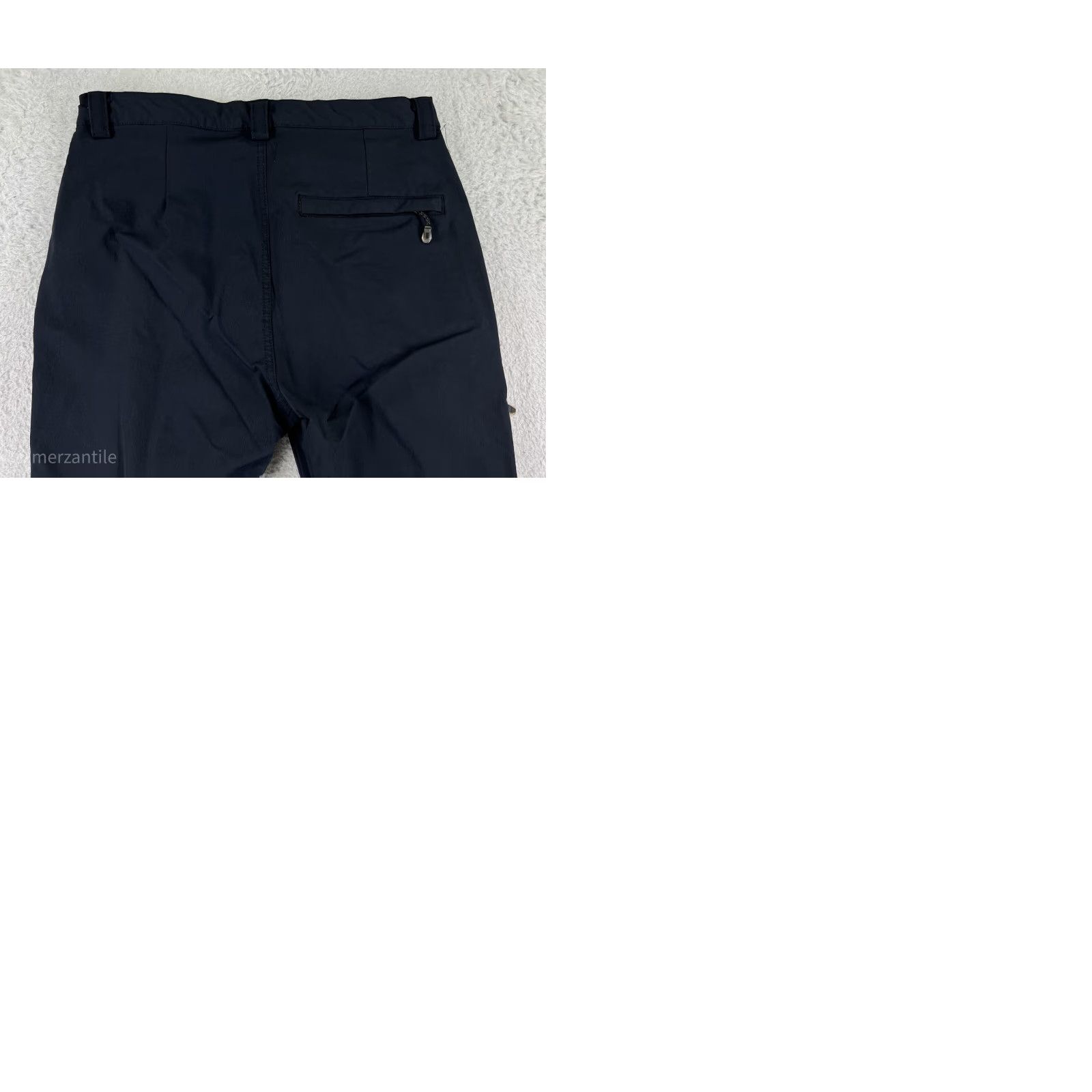 Vintage ZYIA Active Pants Mens Small Blue Skinny Tapered Zipper Pocket Cargo Golf Size US 29 - 10 Thumbnail