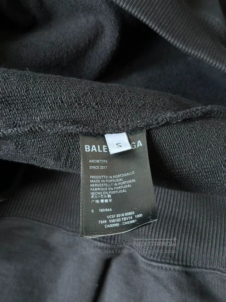 Balenciaga Balenciaga Black Coke Hoodie. Size US S / EU 44-46 / 1 - 4 Thumbnail