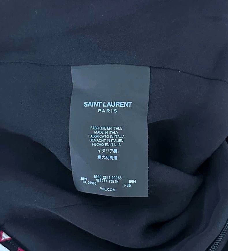 Saint Laurent Paris Saint Laurent Paris Star Skirt 2505-Nextarrow Size 35" - 5 Thumbnail