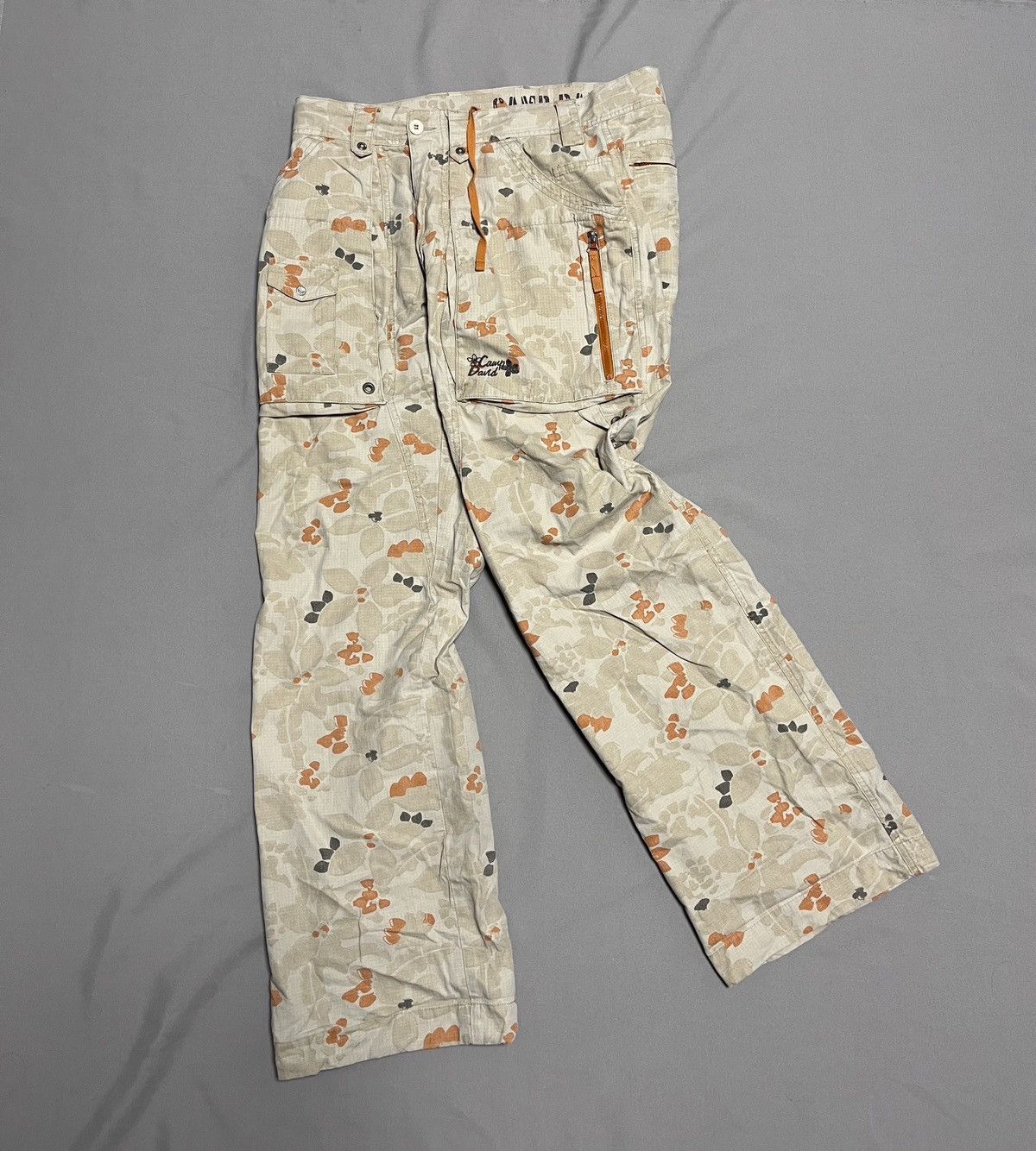 Camp David y2k Floral Camouflage Wide Cargo Japanese Camp David Pants Size US 36 / EU 52 - 5 Thumbnail