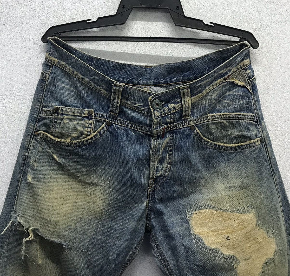 Replay × Vintage Vintage Replay Denim Pants Size US 35 - 3 Thumbnail