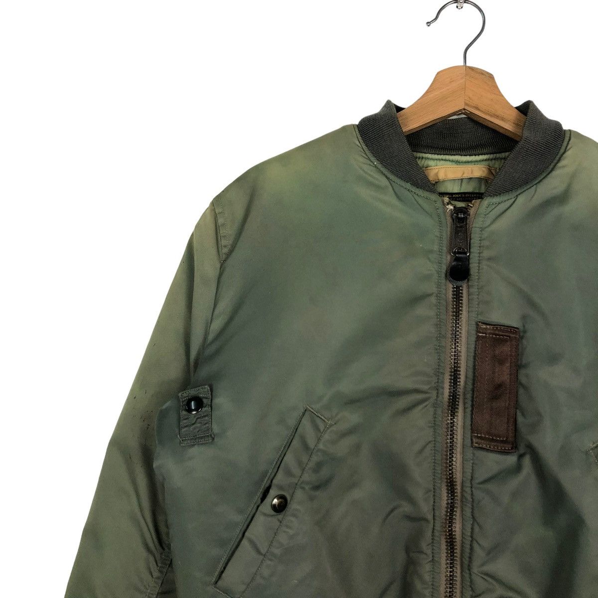 Buzz Rickson's 🔥VINTAGE MA-1 BOMBER JACKET BUZZ RICKSONS FLIGHT WEAR Size US S / EU 44-46 / 1 - 9 Thumbnail