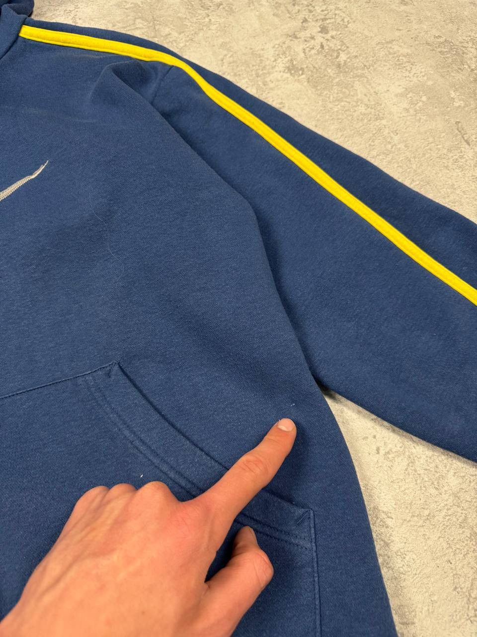 Nike Vintage Nike Y2K Blue Hoodie Big Logo Size US M / EU 48-50 / 2 - 10 Thumbnail