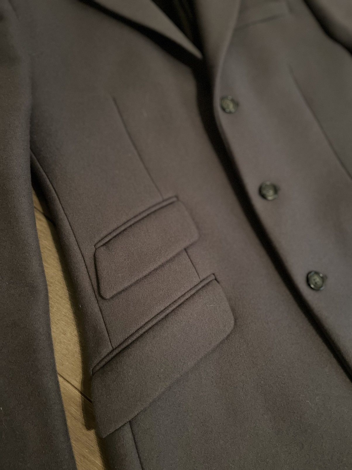 Raf Simons Raf Simons Gray Wool/Cashmere Blazer Size 40L - 2 Thumbnail