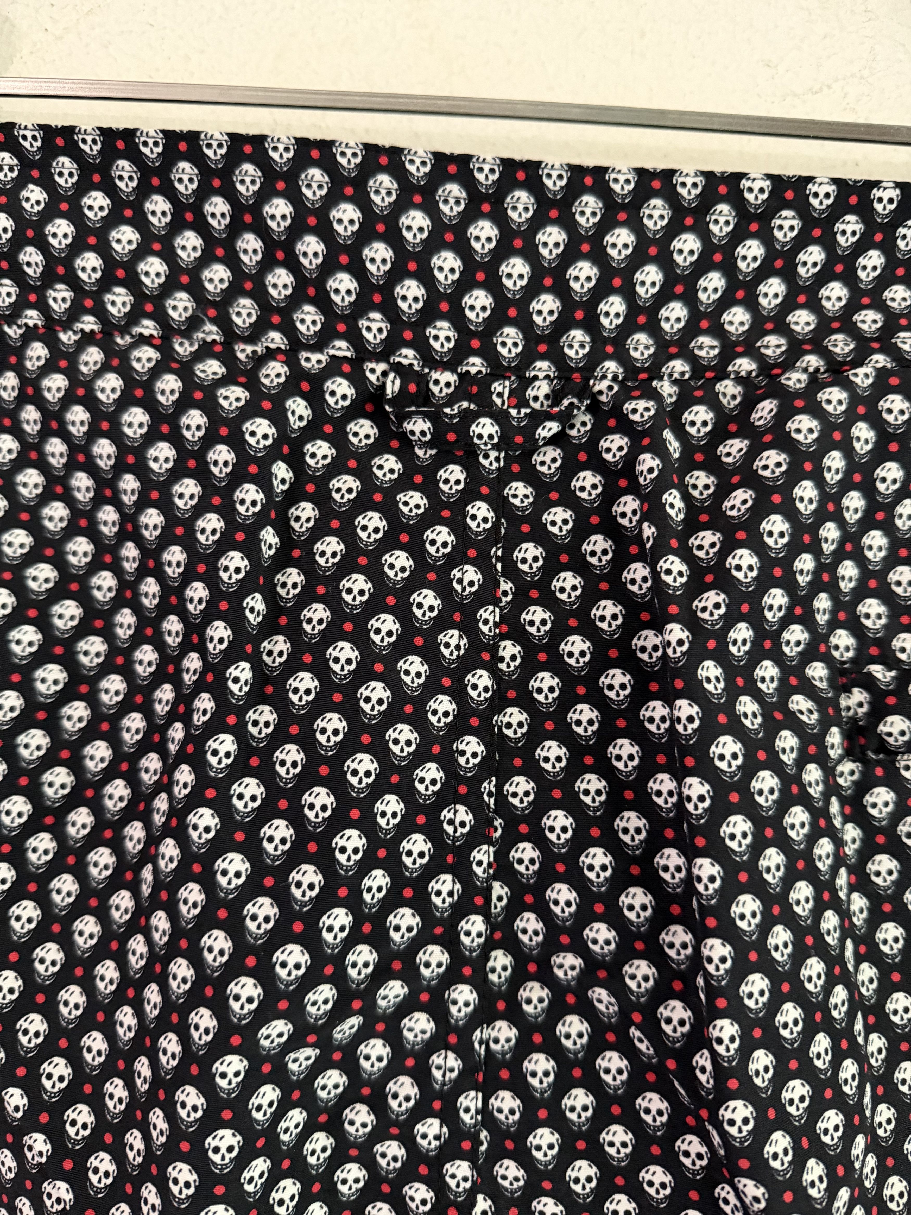 Alexander McQueen All Over Skull Swim Trunks Size US 32 / EU 48 - 5 Thumbnail