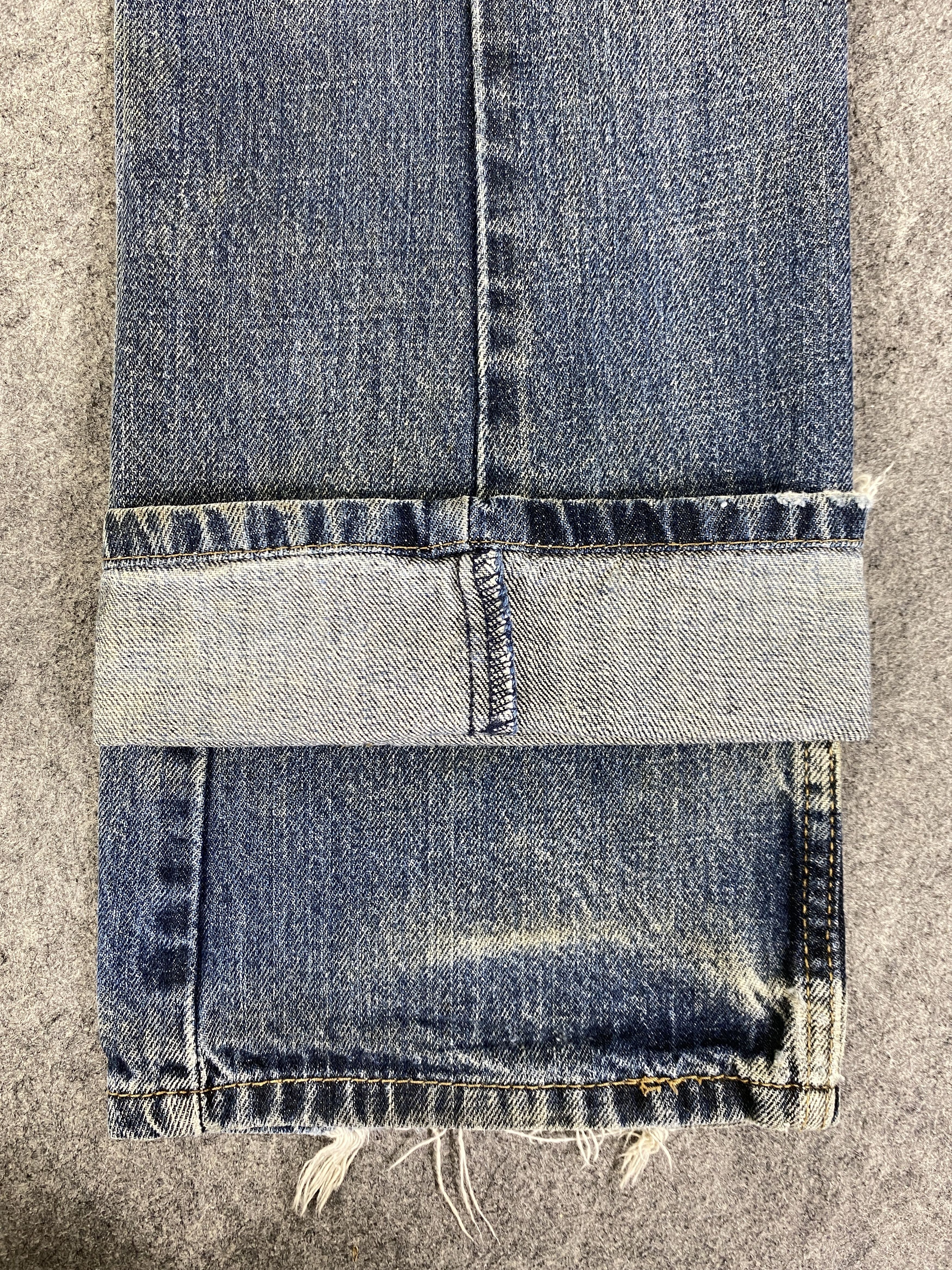 Levi's Dirty Blue Vintage Levis 527 Flare Jeans 33x28.5 - JN3164 Size US 33 - 12 Thumbnail