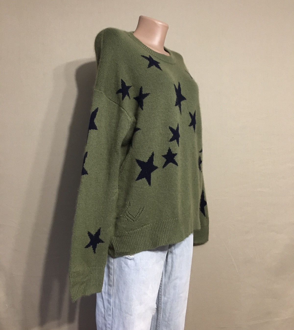 Zadig & Voltaire Zadig & Voltaire Markus Stars Cashmere Sweater Size L Size L / US 10 / IT 46 - 5 Thumbnail