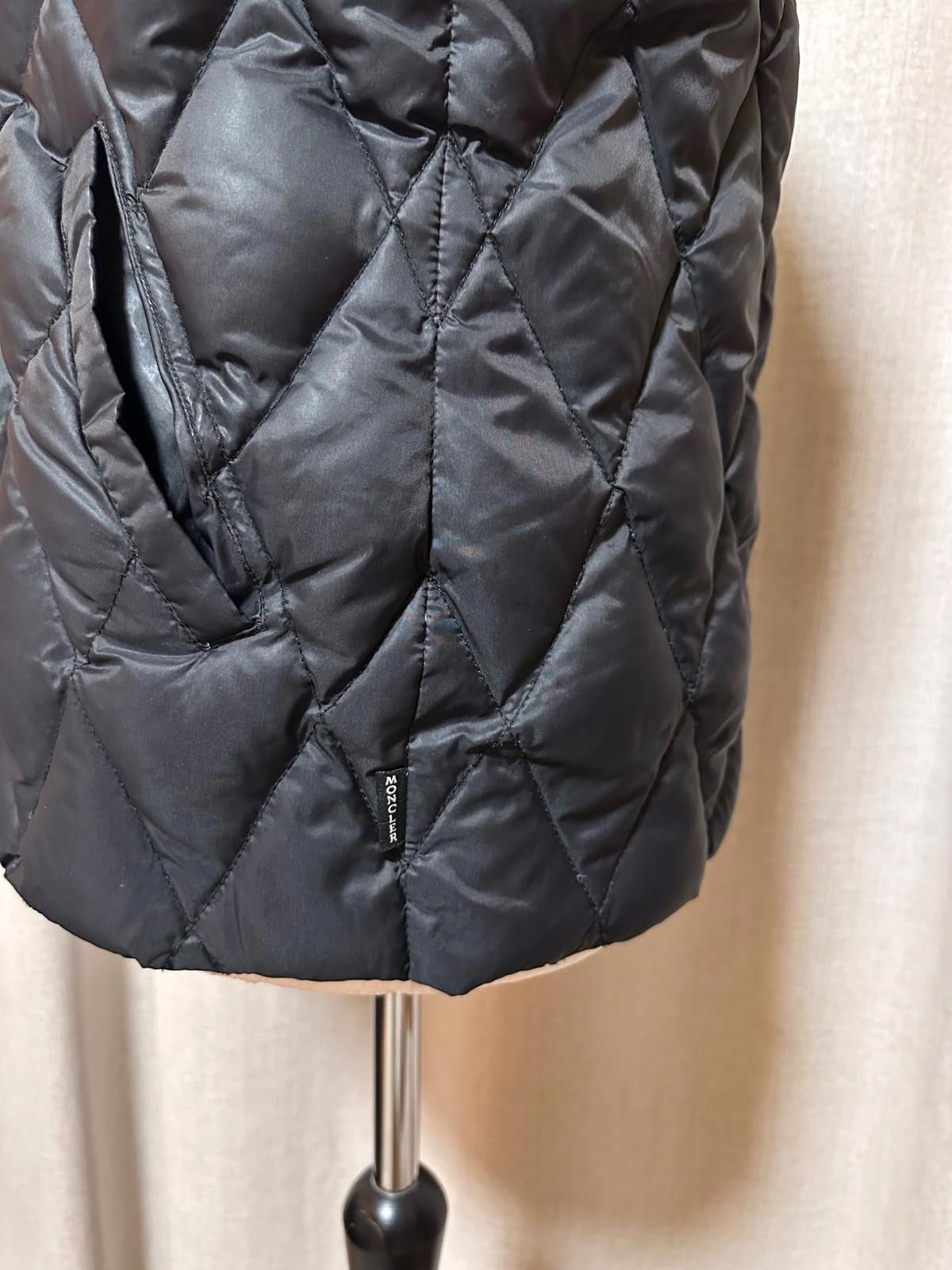 Moncler Moncler Down Vest Quilted Black Sz 4 Size S / US 4 / IT 40 - 6 Thumbnail