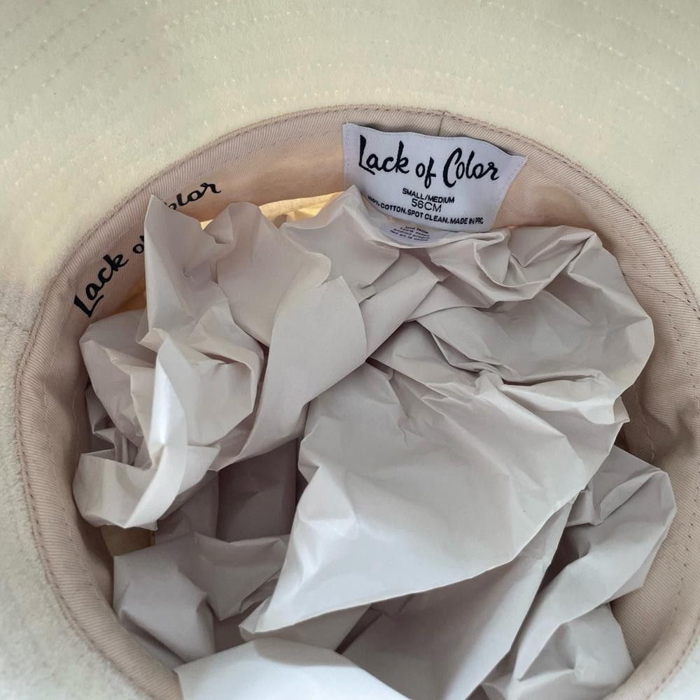 Lack of Color Lack of Color WAVE BUCKET hat - BEIGE TERRY Size ONE SIZE - 9 Thumbnail