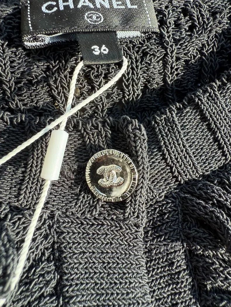 Chanel Chanel 25c ruffled cotton cardigan coat Size XS / US 0-2 / IT 36-38 - 3 Thumbnail
