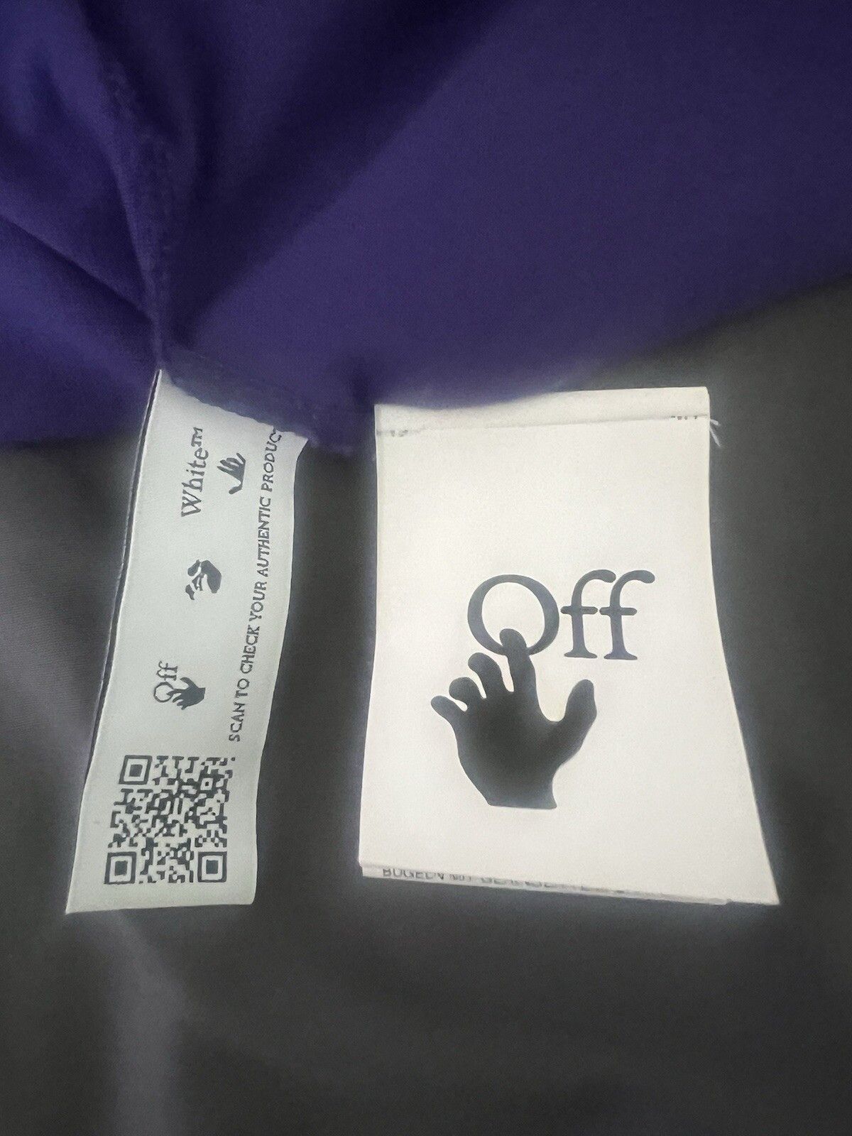 Off-White Exact Opp Over Skate Purple T-shirt Size US S / EU 44-46 / 1 - 11 Thumbnail