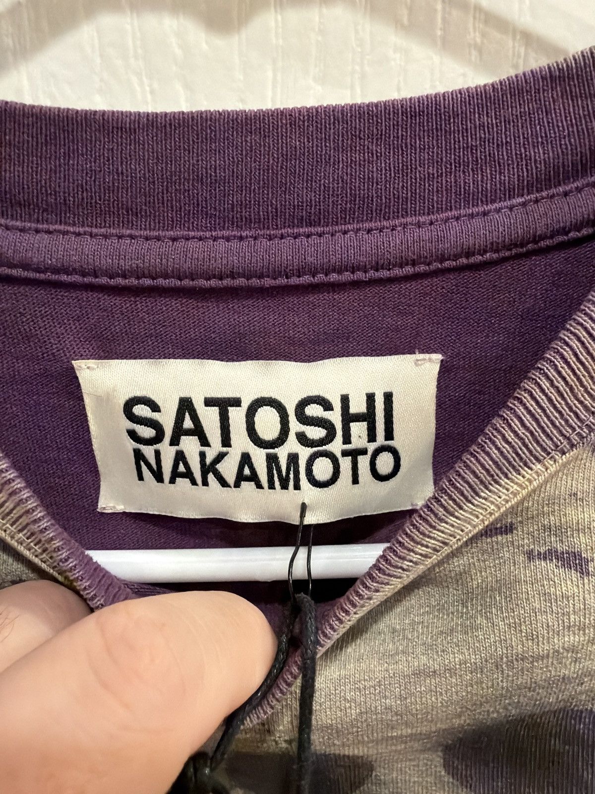 Satoshi Nakamoto Lost Boys Satoshi Nakamoto Shirt Purple size XL fits like L Size US XL / EU 56 / 4 - 3 Thumbnail
