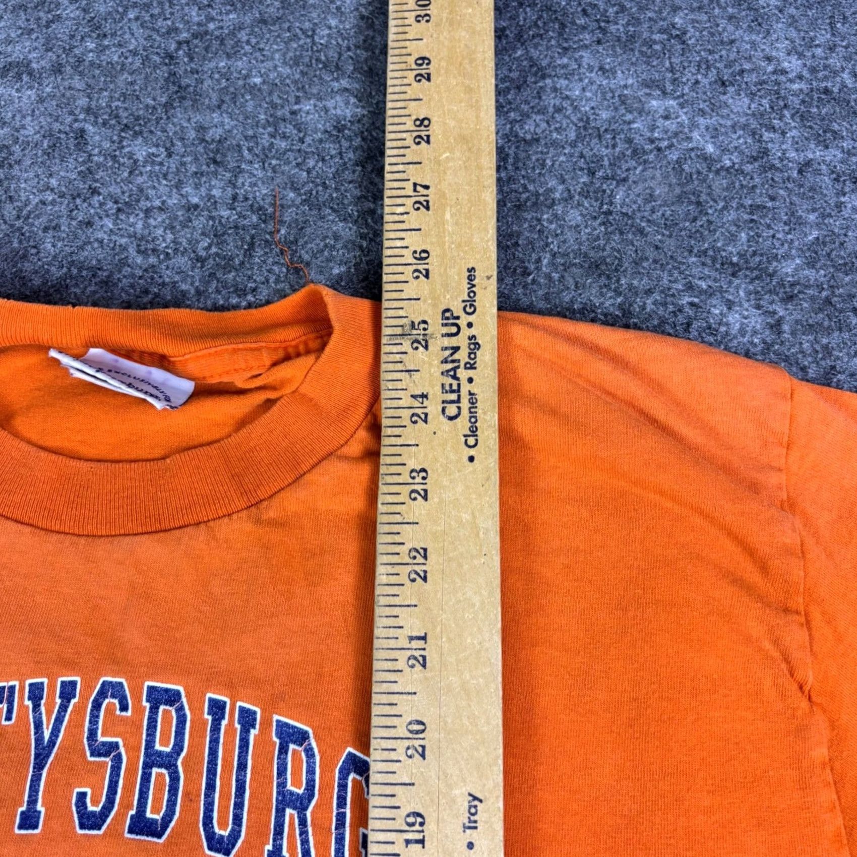Vintage VINTAGE Shirt M Orange Gettysburg College Distressed Mens Bookstore Tee Size US M / EU 48-50 / 2 - 4 Thumbnail