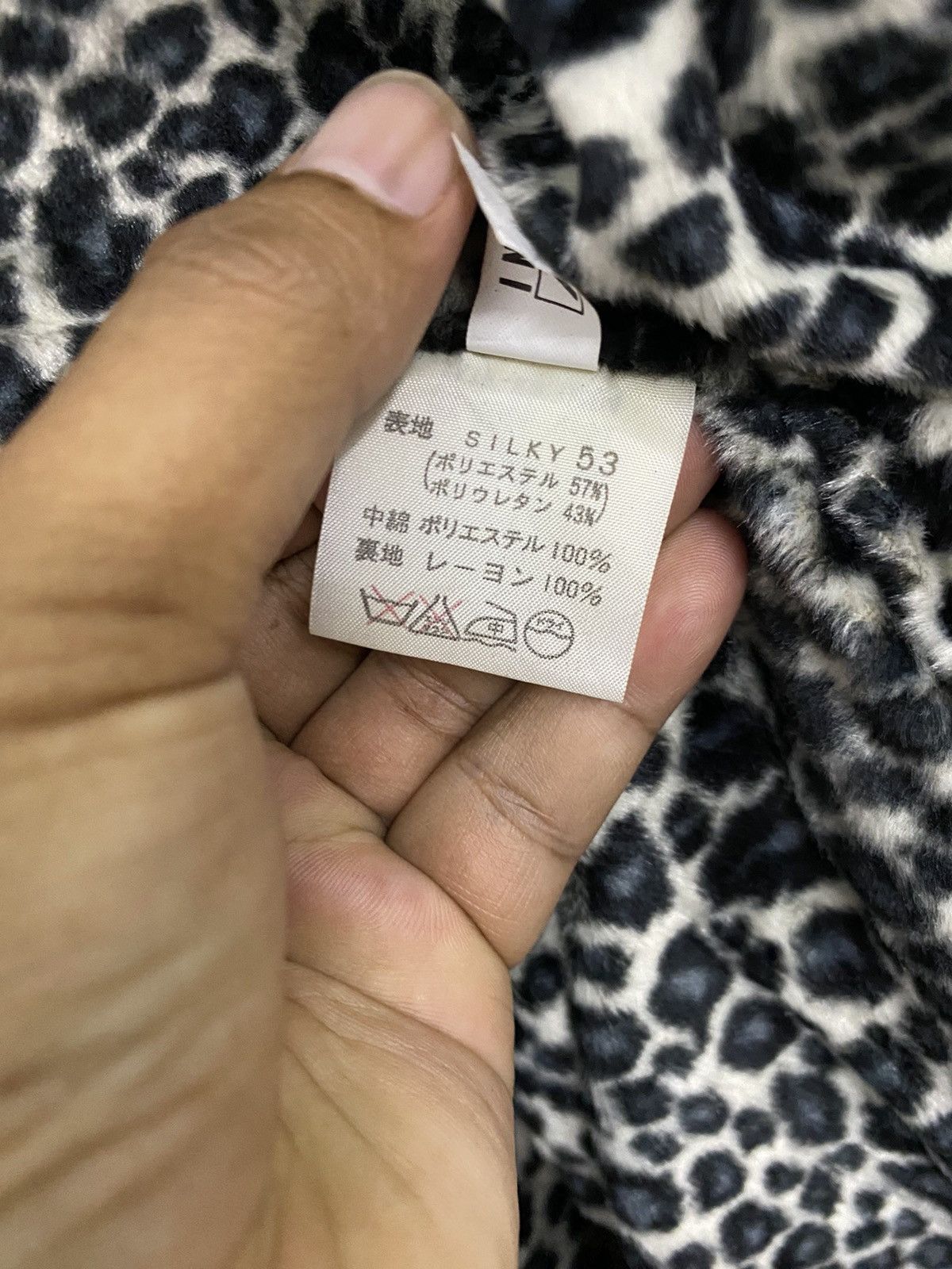 Balmain × Vintage BALMAIN PARIS LONG JACKET SILK SHEPARD INSIDE Size L / US 10 / IT 46 - 6 Thumbnail