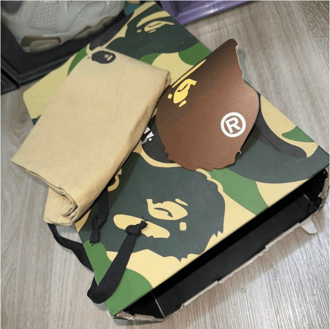 Bape ABATHINGAPE high-top sneaker for men Size US 8 / EU 41 - 7 Thumbnail
