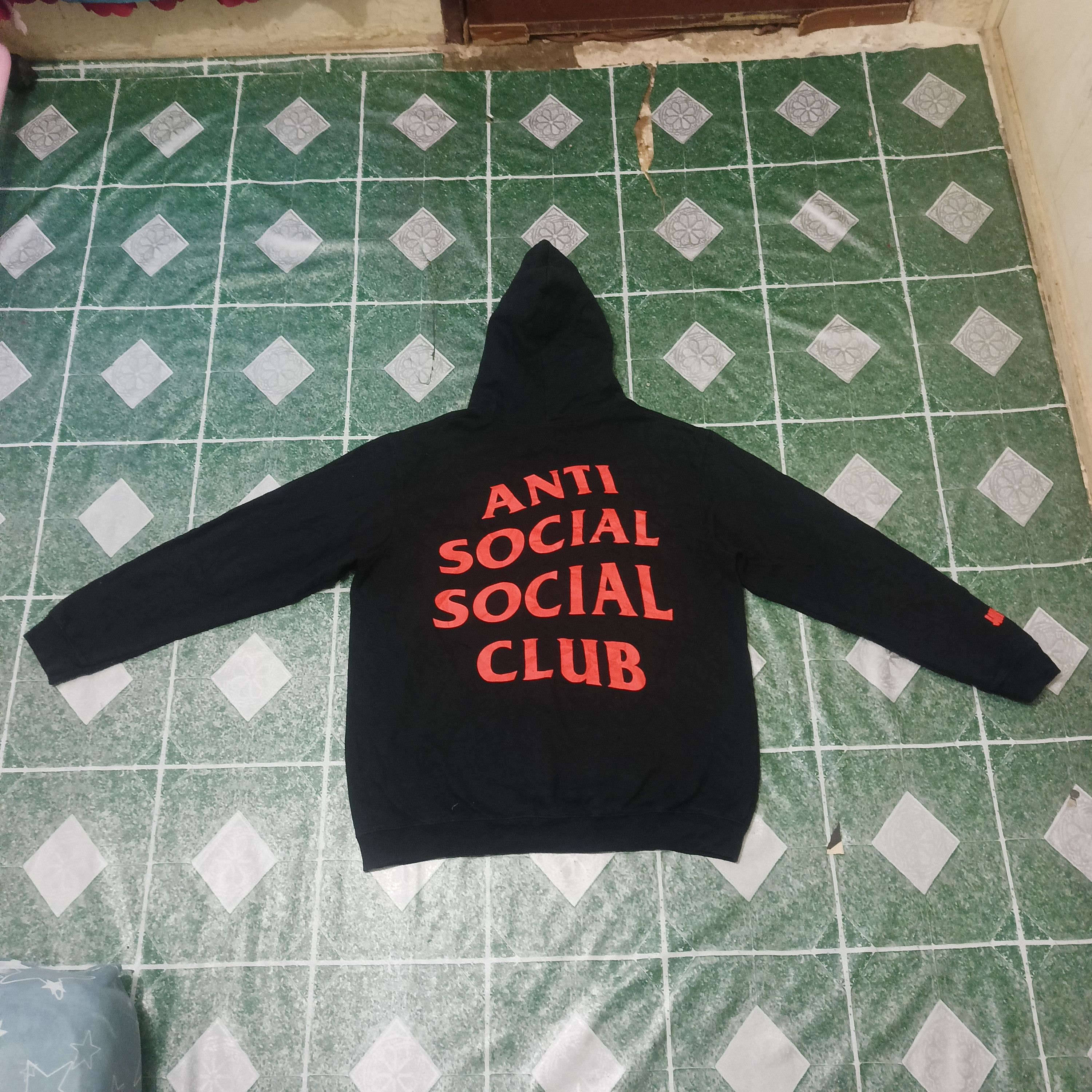 Anti social social club hoodie grailed clearance