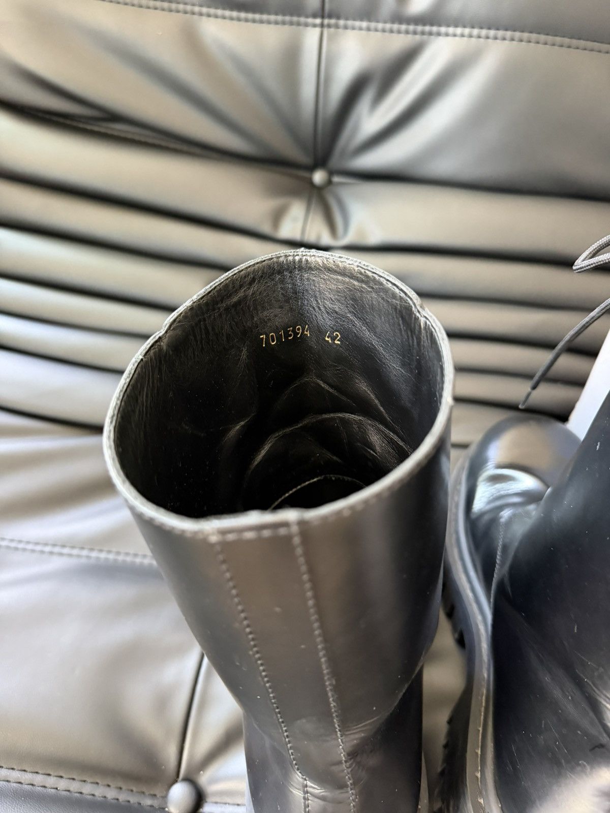 Balenciaga Balenciaga Sergent Calf Bootie Size US 8.5 / EU 41-42 - 4 Thumbnail