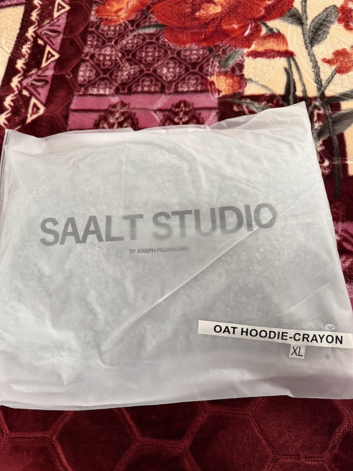 Saalt Studio Saalt Studio “Crayon” Oat Hoodie Size XL🔥 Size US XL / EU 56 / 4 - 8 Thumbnail