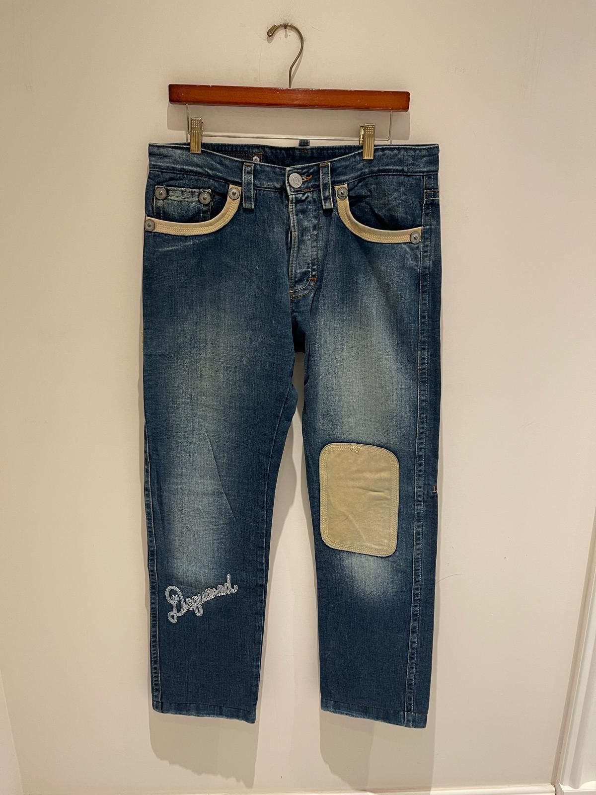 Dsquared2 Dsquared Vintage Distressed Trousers Size US 33 - 1 Thumbnail