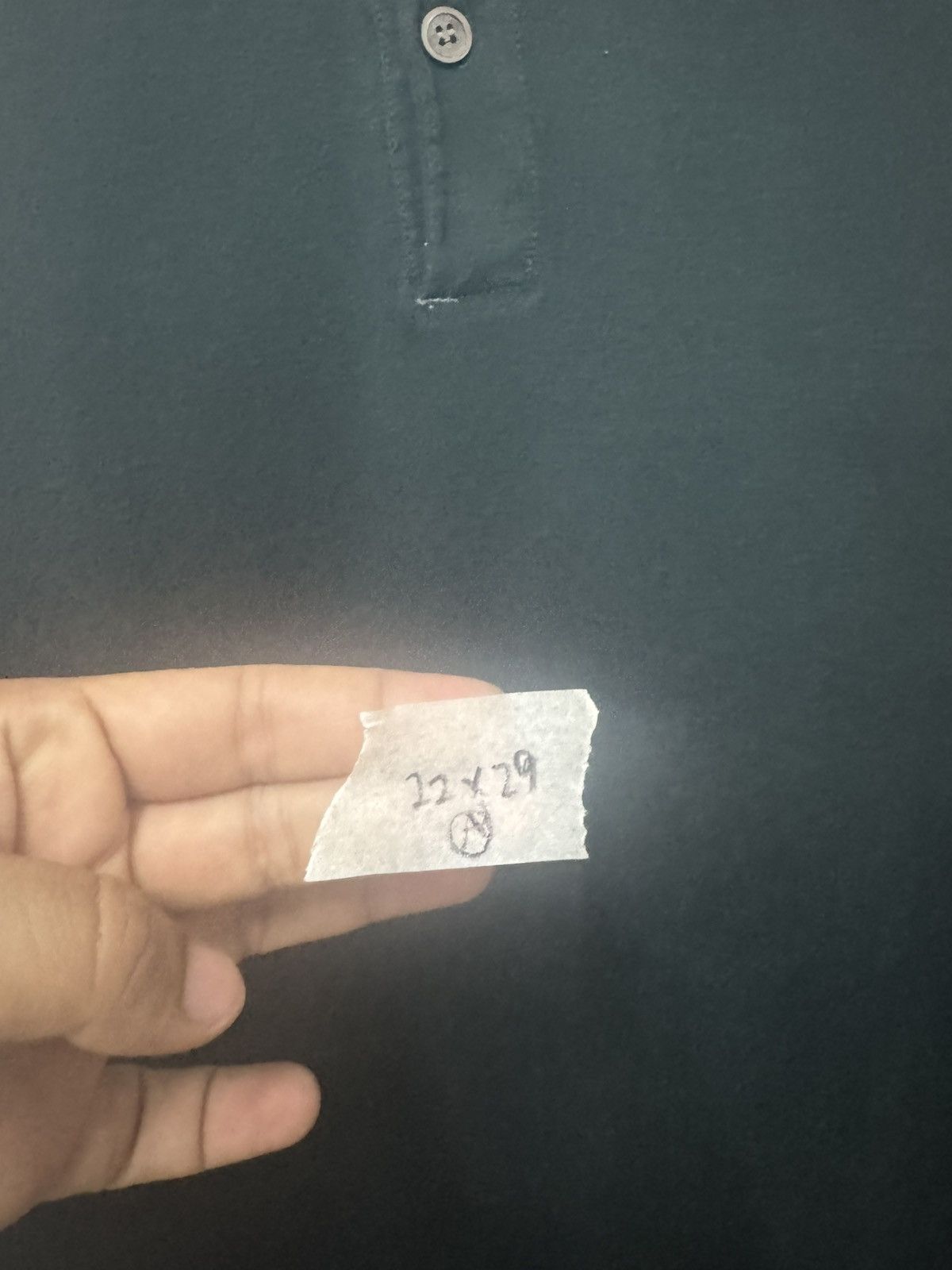 Homme Plisse Issey Miyake × Issey Miyake × Pleats Please Issey Miyake Issey Miyake Dark Black Polo Button T shirt Size US L / EU 52-54 / 3 - 9 Thumbnail
