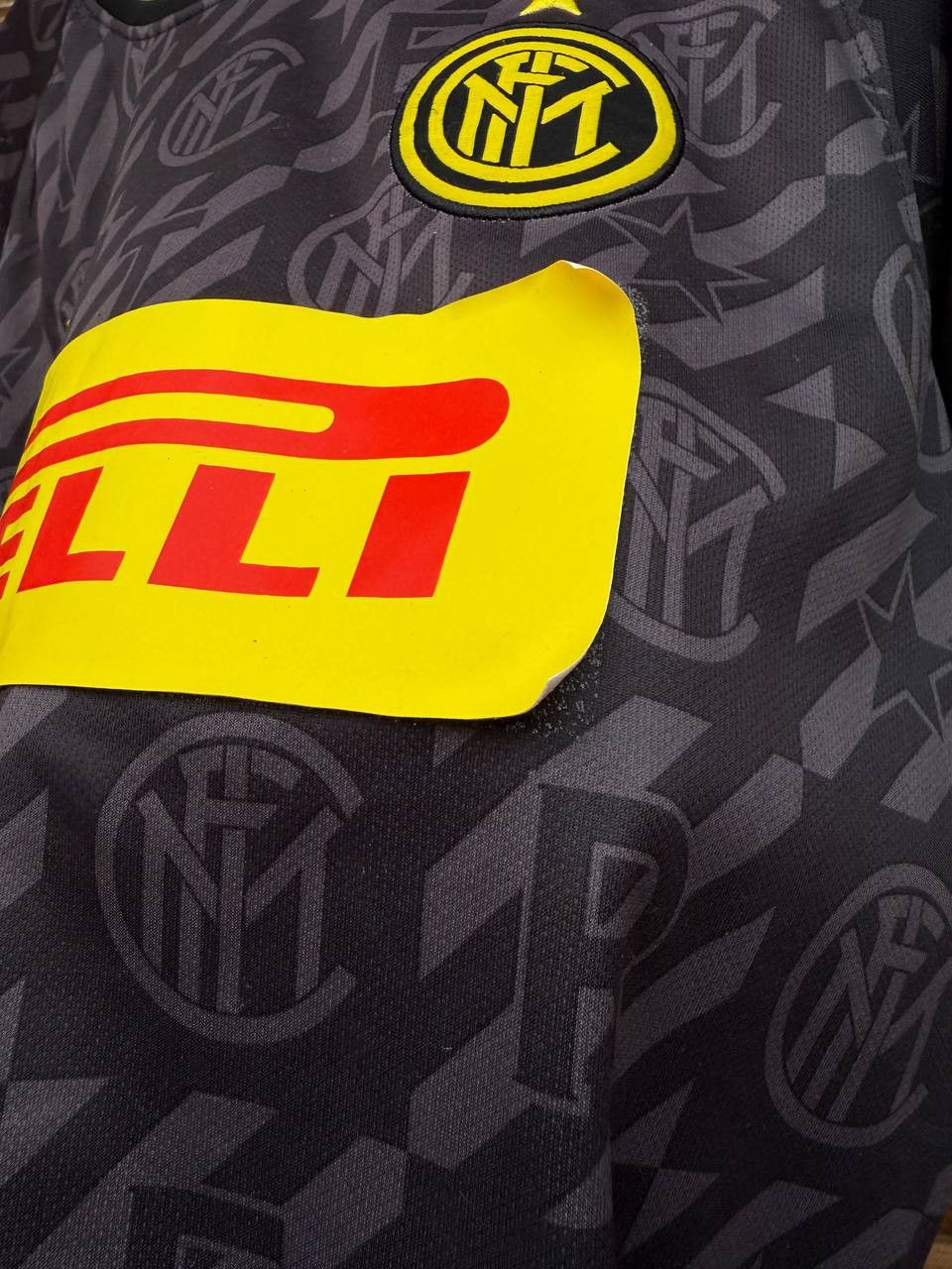 Nike INTER MILAN FOOTBALL SHIRT SOCCER JERSEY NIKE FIRELLI Size US M / EU 48-50 / 2 - 5 Thumbnail