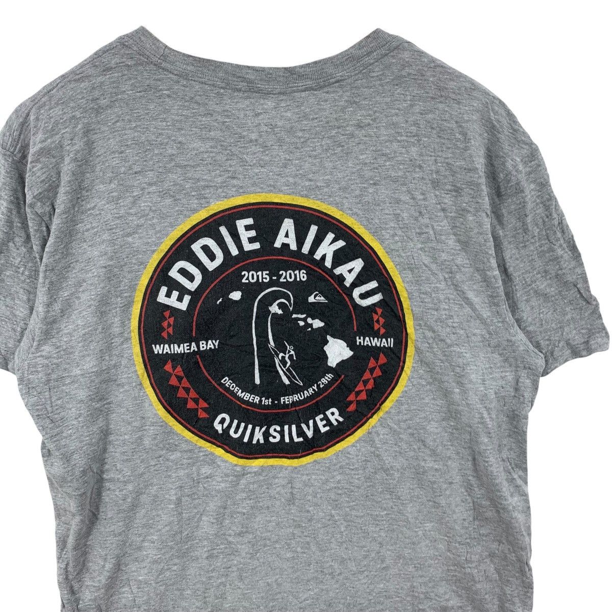 Quicksilver Vintage QUIKSILVER Eddie Aikau Big Wave Surfing Invitational Size US M / EU 48-50 / 2 - 7 Thumbnail