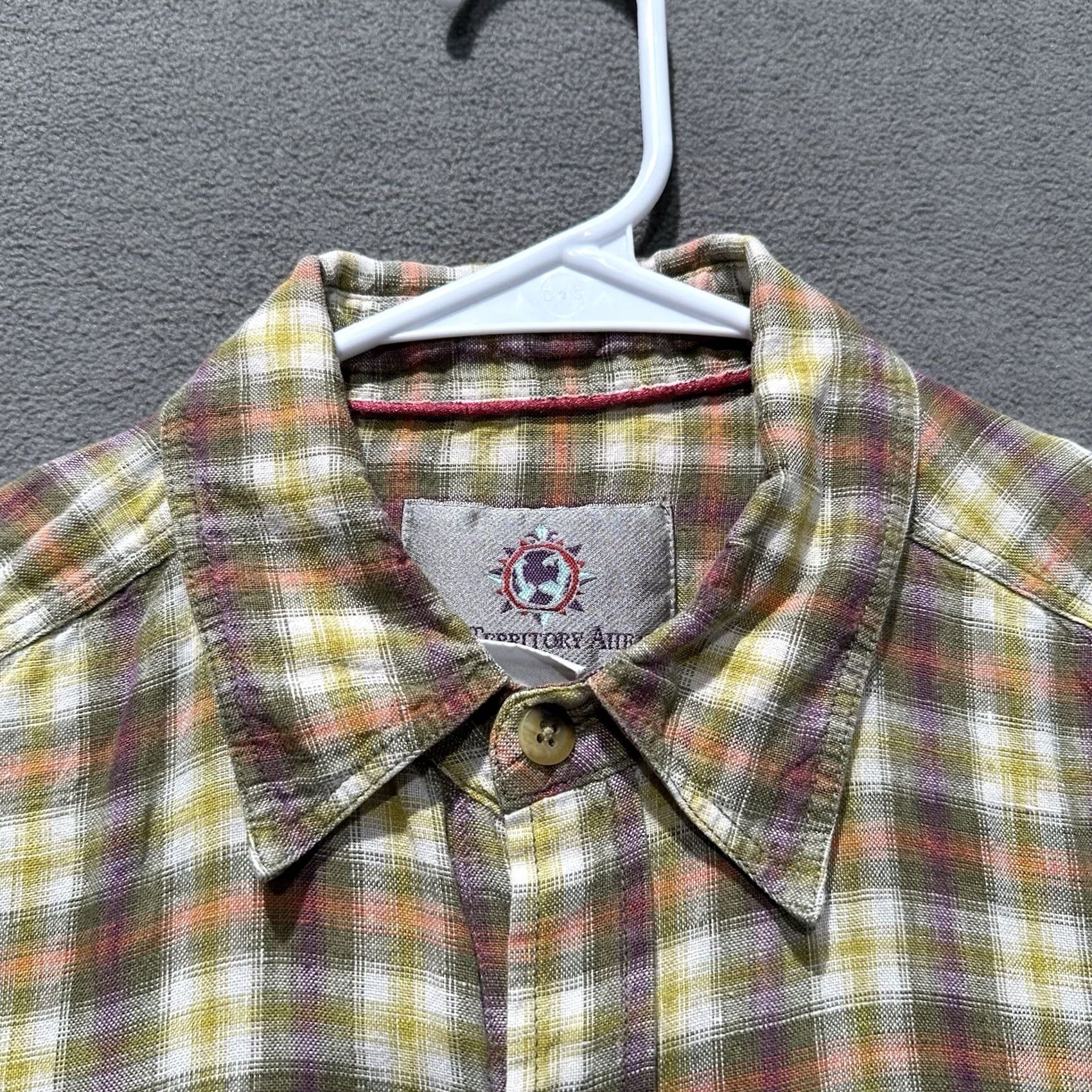 The Territory Ahead Territory Ahead Plaid Button Up Shirt - Size S - Adult Men Size US S / EU 44-46 / 1 - 3 Thumbnail