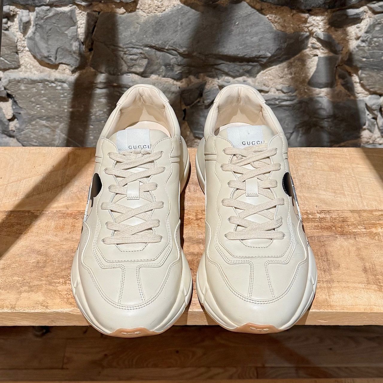 Disney × Gucci Gucci X Disney Rhyton Ivory Chunky Sneakers - 8.5 UK Size US 9.5 / EU 42-43 - 3 Thumbnail