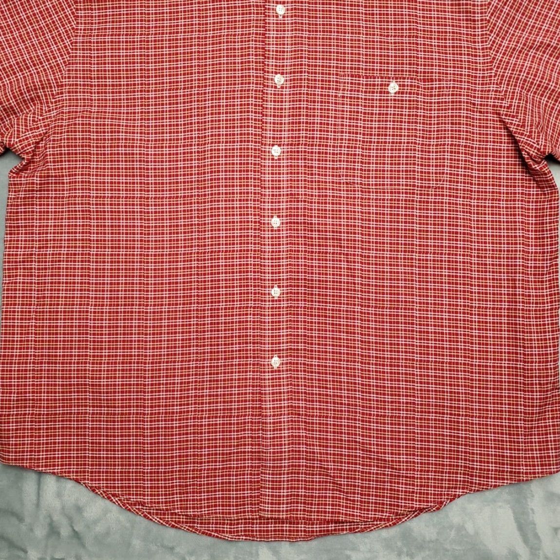 Vintage VINTAGE Towncraft Shirt Mens XL Red Plaid Wrinkle Free Grandpa Retro 80s 90s Dad Size US XL / EU 56 / 4 - 2 Thumbnail