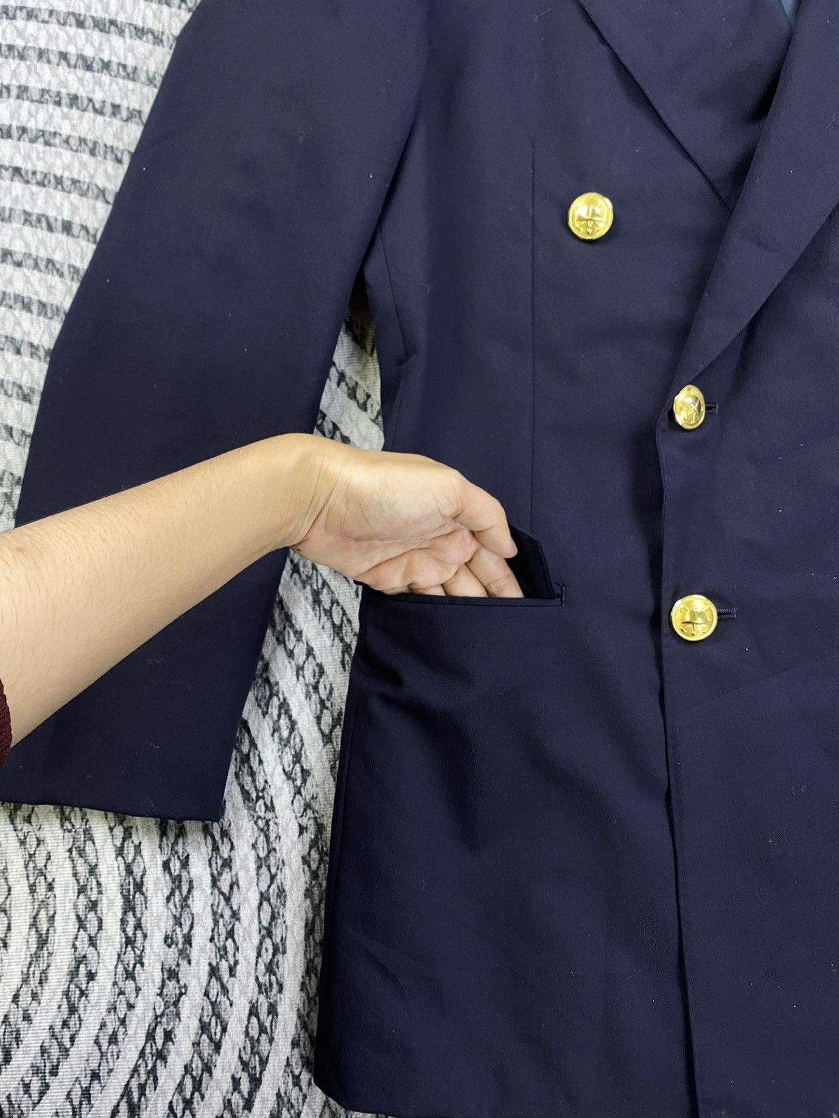 Polo Ralph Lauren Vintage Polo Ralph Lauren Double Collar Blazer Jacket Size US M / EU 48-50 / 2 - 7 Thumbnail