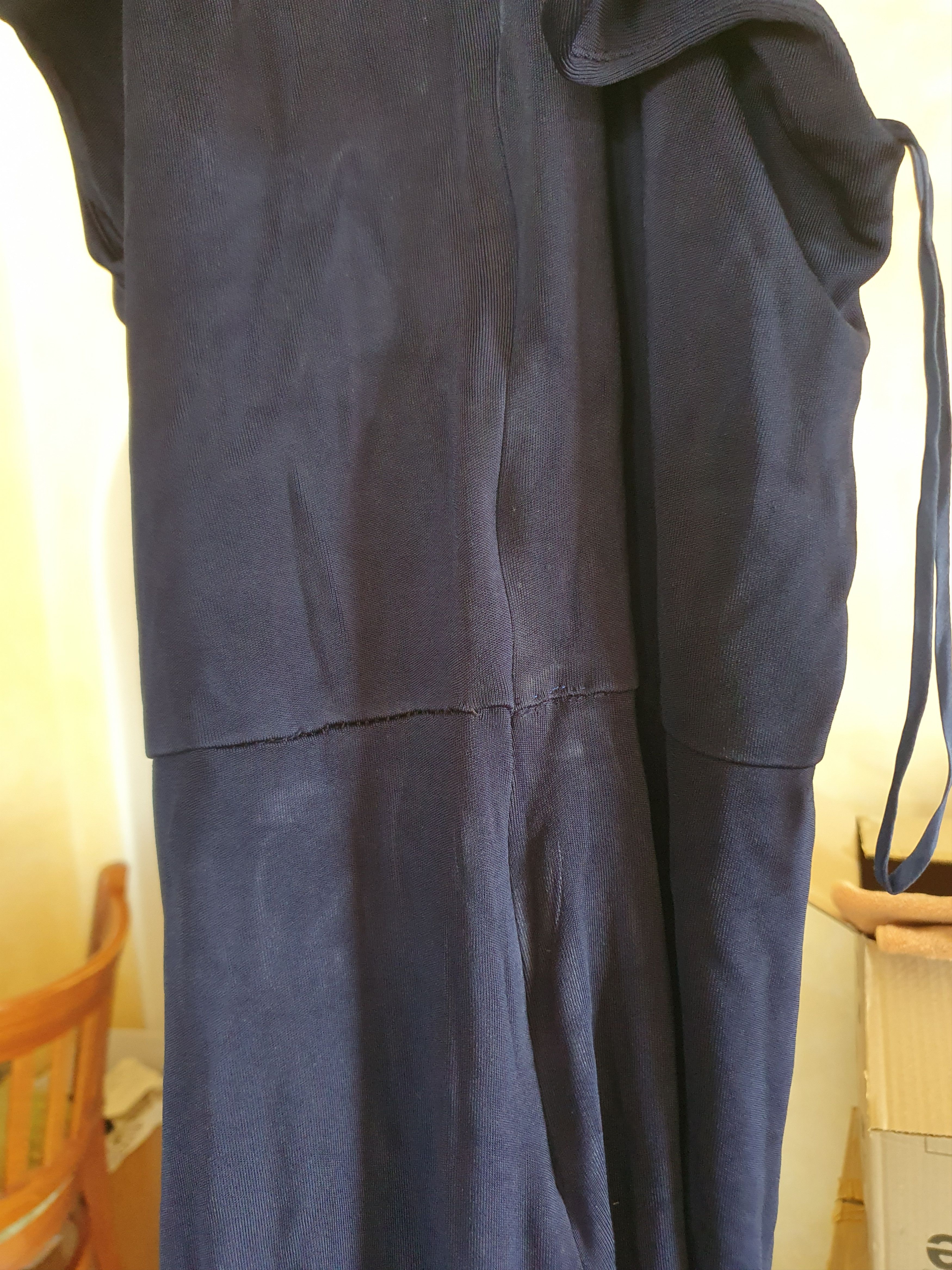 Ralph Lauren Ralph Lauren Jumpsuit Sleeveless Wide Leg Navy Blue sz 8 Size 30" / US 8 / IT 44 - 12 Thumbnail