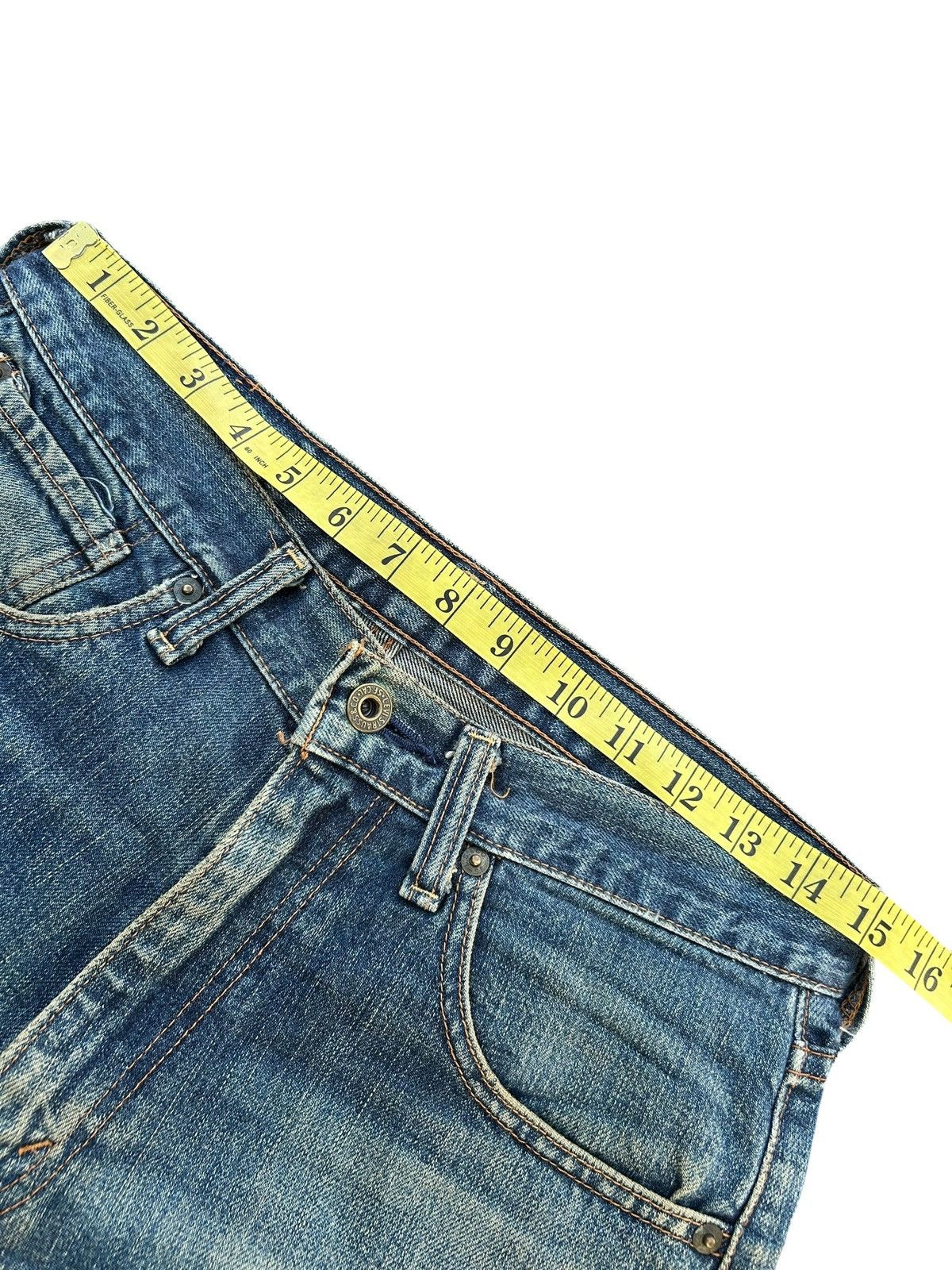 Levi's × Vintage Vintage Levis Selvedge Distressed Rusty MudWash Denim jeans Size US 30 / EU 46 - 13 Thumbnail