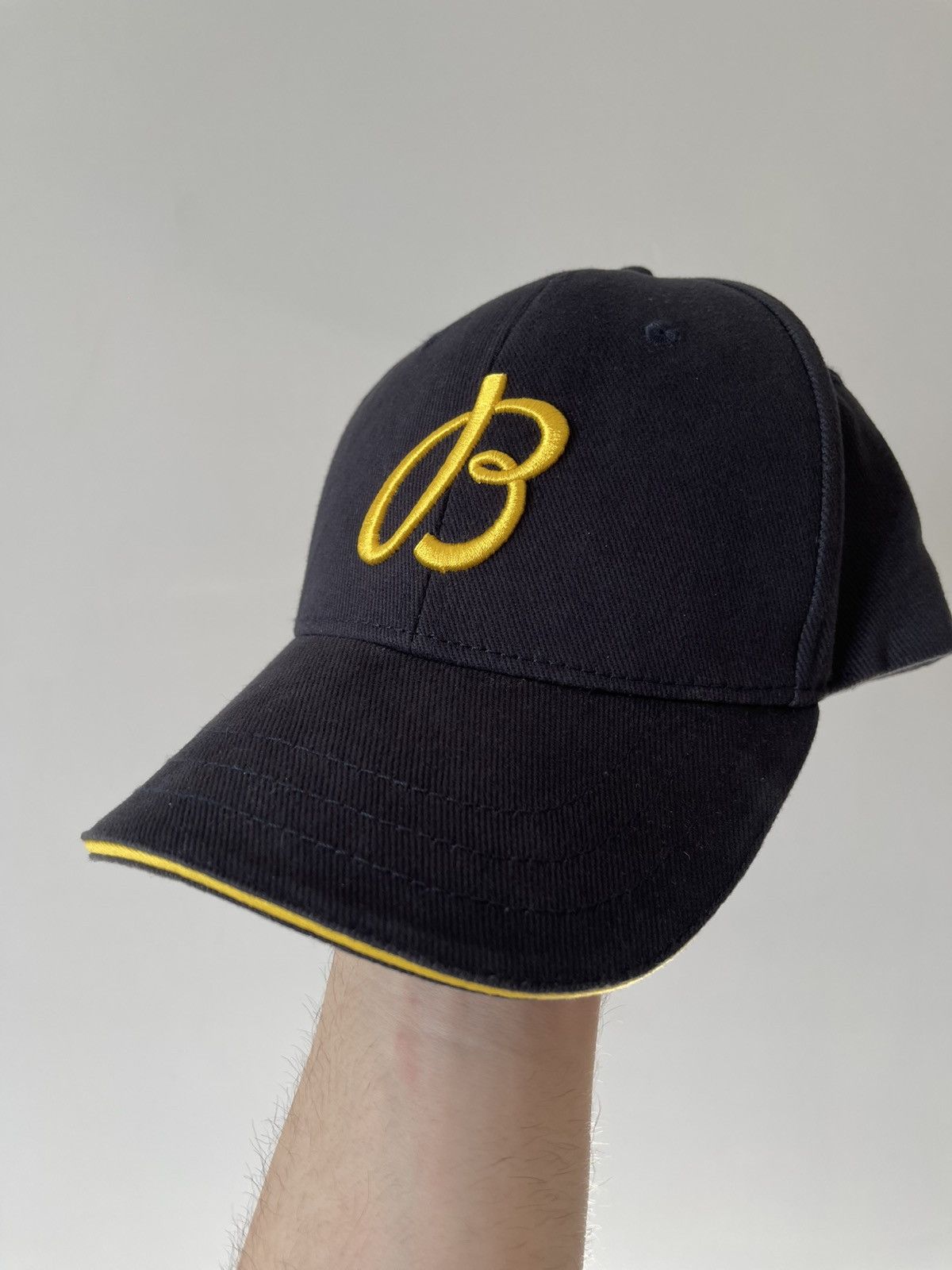 Breitling Vintage BREITLING Luxury Cap Hat Leather Strap Embroidered Size ONE SIZE - 4 Thumbnail