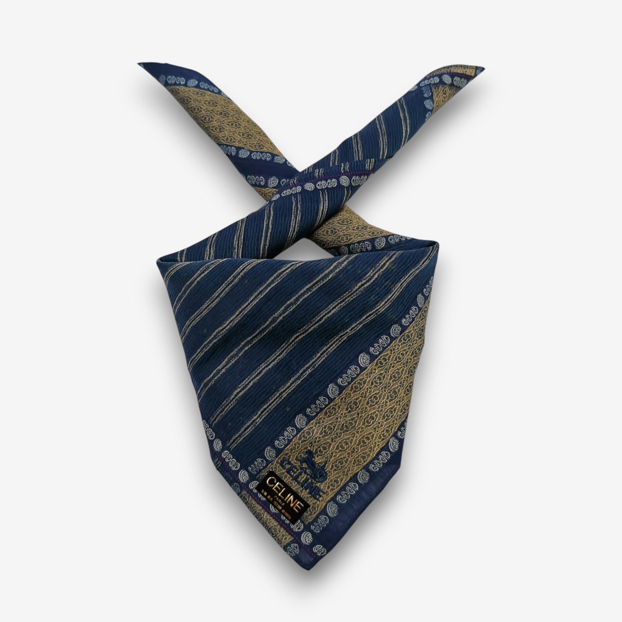 Celine Vintage Celine Handkerchief Pocket Square Bandana Size ONE SIZE - 1 Thumbnail