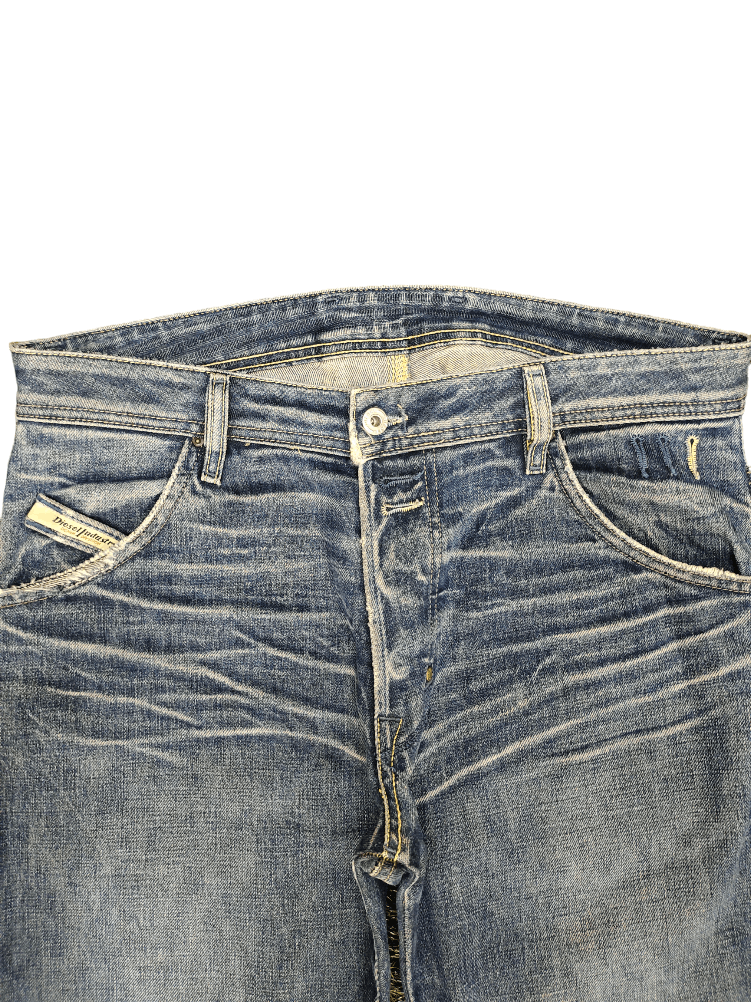 Diesel Wide Leg Jeans Diesel Clawmark Denim Loose Y2k Streetwear Size US 32 / EU 48 - 10 Thumbnail