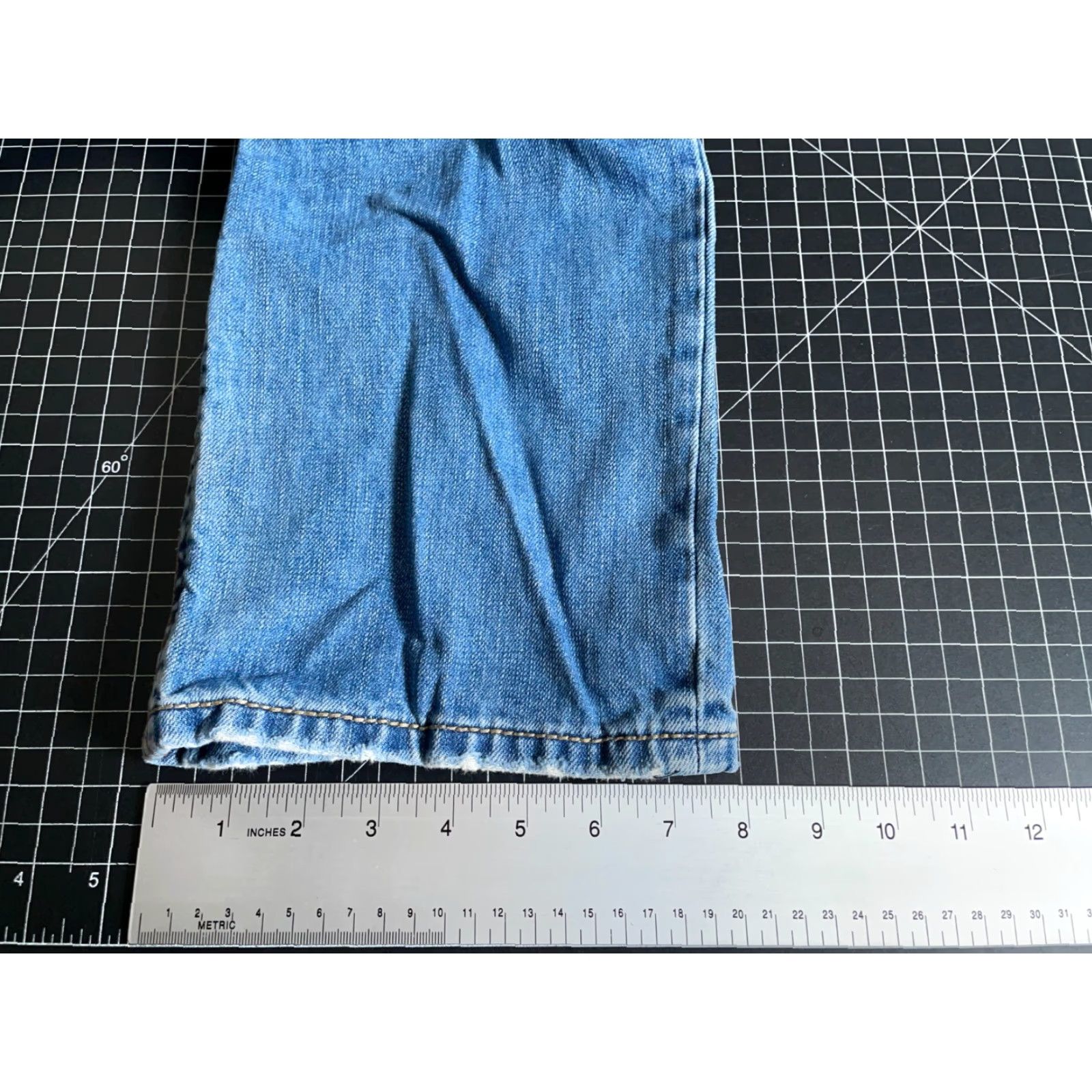 Stetson John B. Stetson 1520 Standard Straight Leg Jeans Men 31 x 33.5 Blue Denim Size US 31 - 7 Thumbnail
