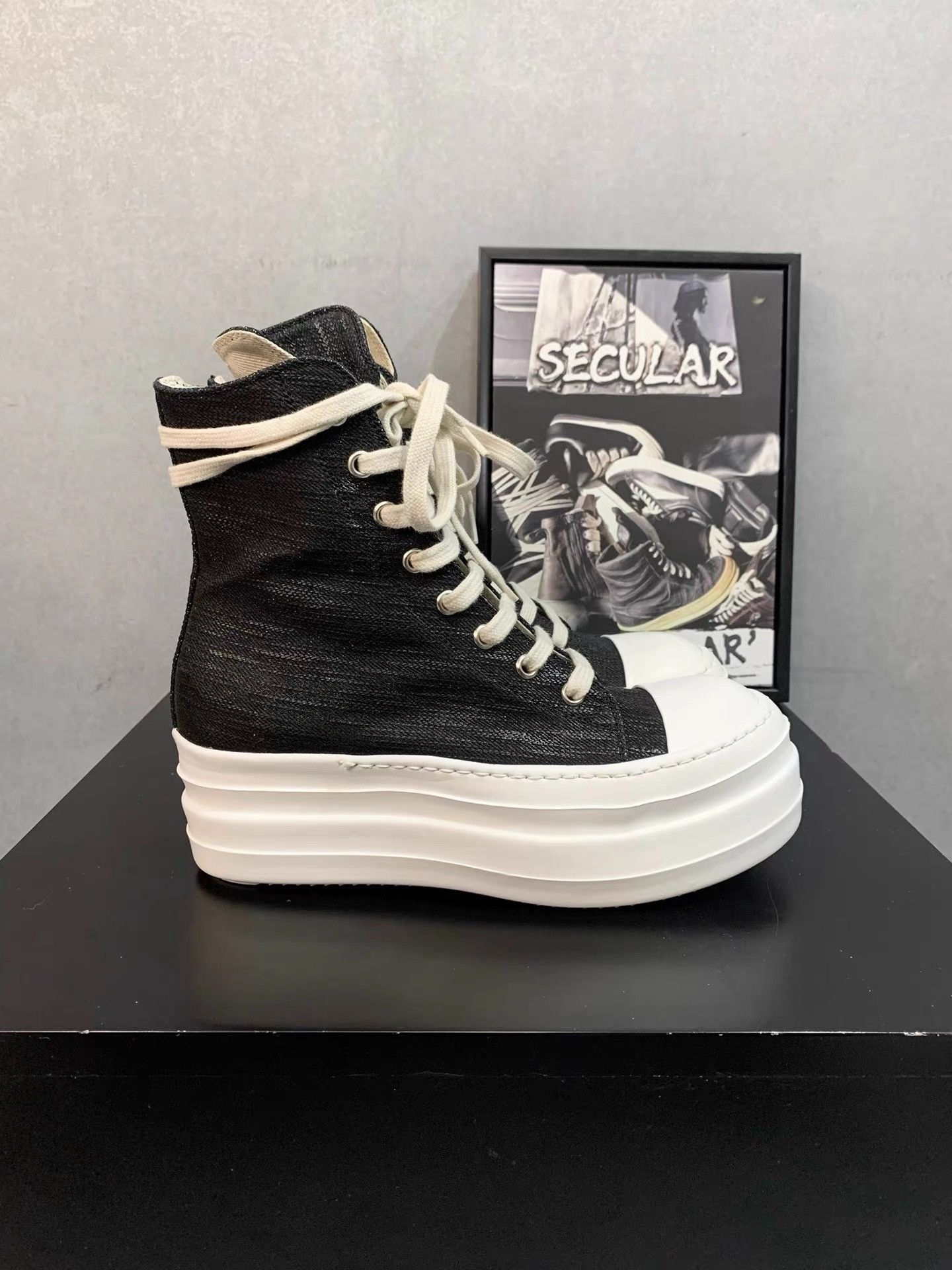 Rick Owens Rick Owens Double Sole Big Converse K34 Size US 6 / IT 36 - 3 Thumbnail