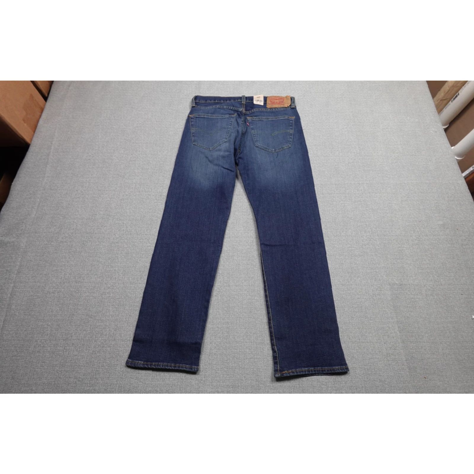 Levi's Levi's 501 Jeans Mens 31x30 Blue Medium Wash Denim Button Fly NWT Straight Leg Vintage No Womens Mens Girls Boys Size US 31 - 4 Thumbnail