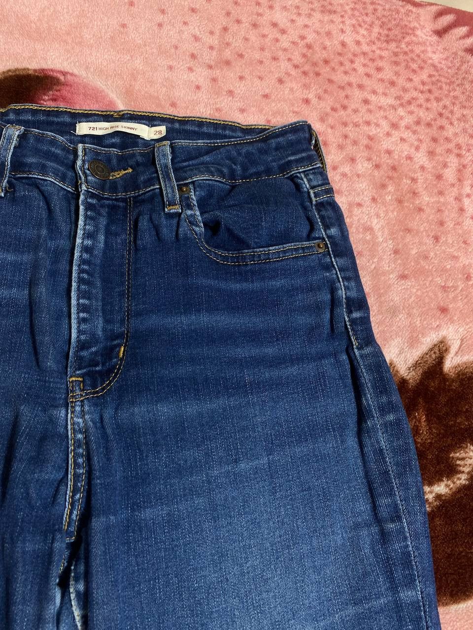 Levi's × Vintage Vintage Levis 721 hight rise skinny denim jeans nice Size US 28 / EU 44 - 16 Thumbnail