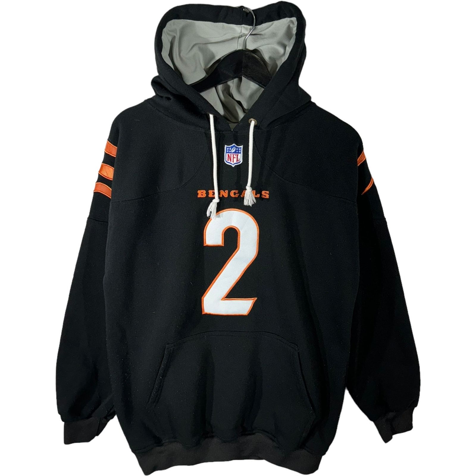 NFL Cincinnati Bengals #2 Evan McPherson NFL Jersey Style Hoodie Size US M / EU 48-50 / 2 - 1 Thumbnail